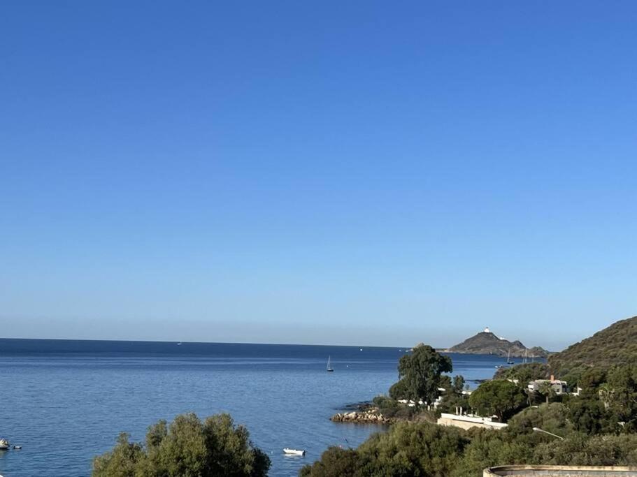 Bel App T2 En Bord De Mer Vue Sanquinaires Piscine Аяччо Экстерьер фото