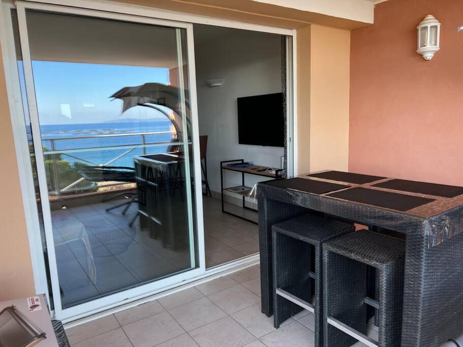 Bel App T2 En Bord De Mer Vue Sanquinaires Piscine Аяччо Экстерьер фото